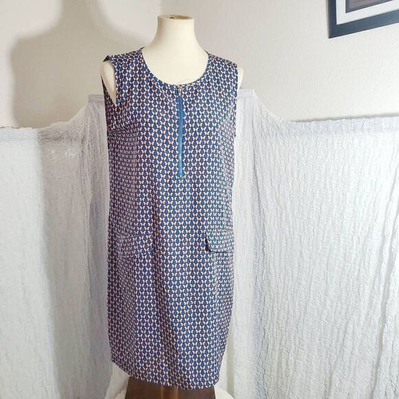 Collective Concepts Butterflies Print Dress Size Large - Picture 1 of 9
